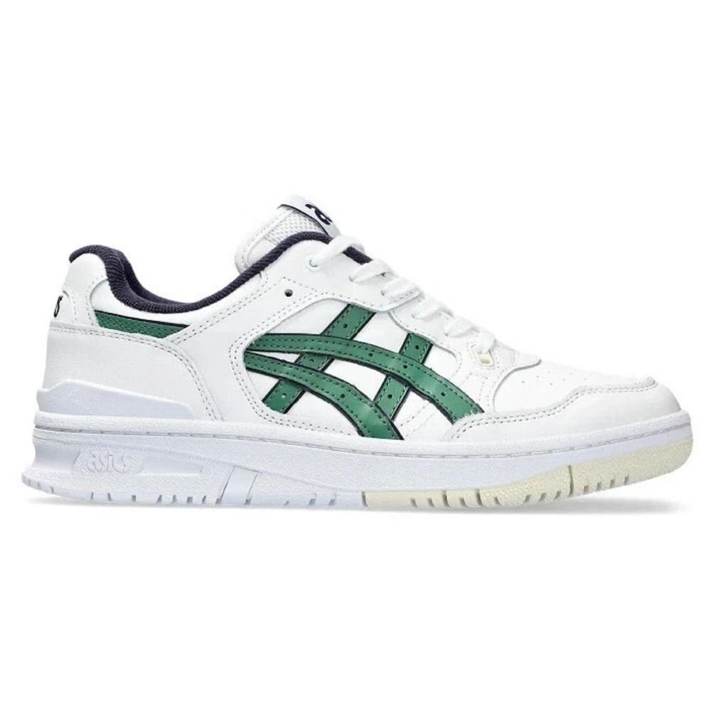 ASICS EX89 Men's Size 8.5 White Shoes Leather Sneakers‎ 1201A476-116 NEW